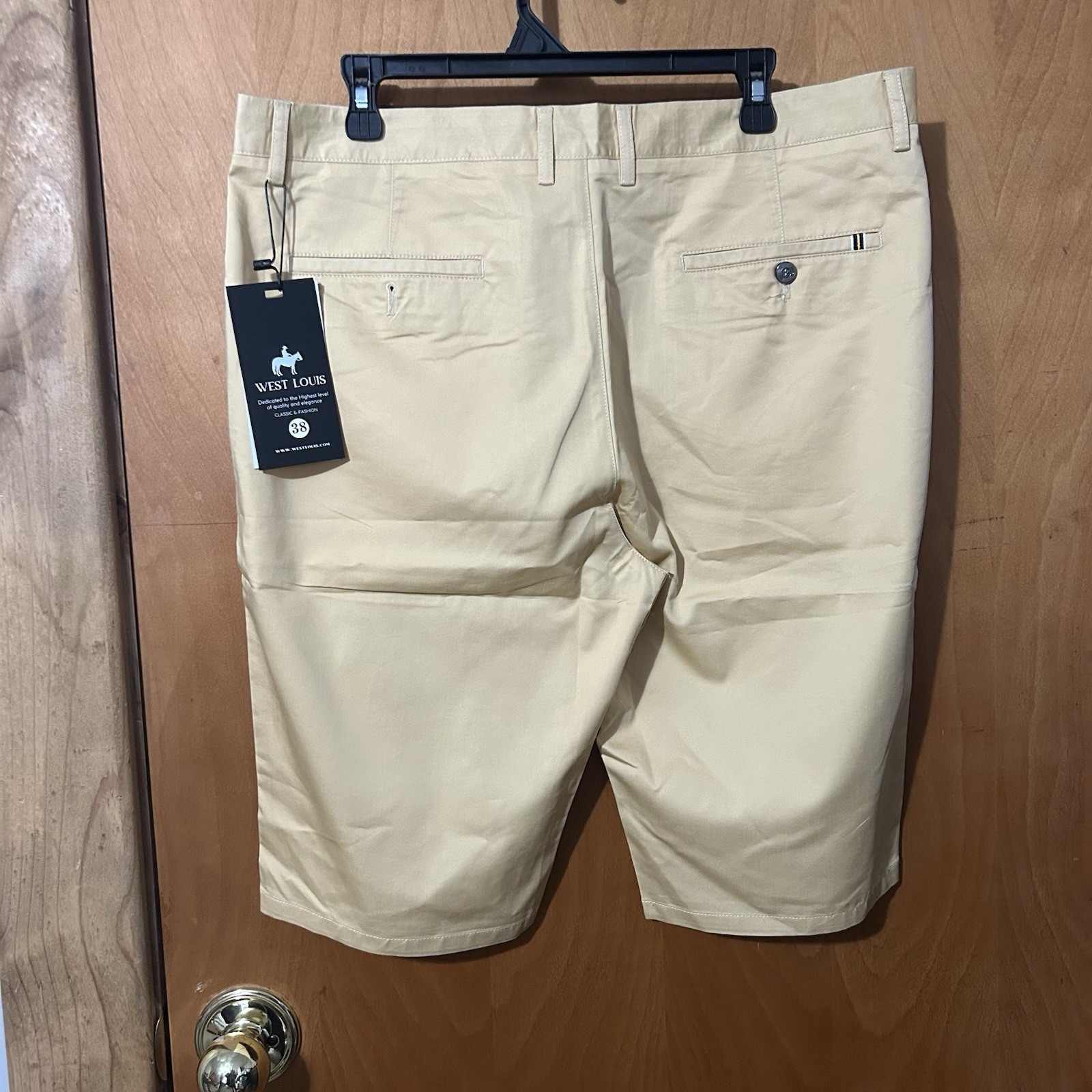 West Louis Shorts Men's 38 Yellow Nwt — image 3 of 7